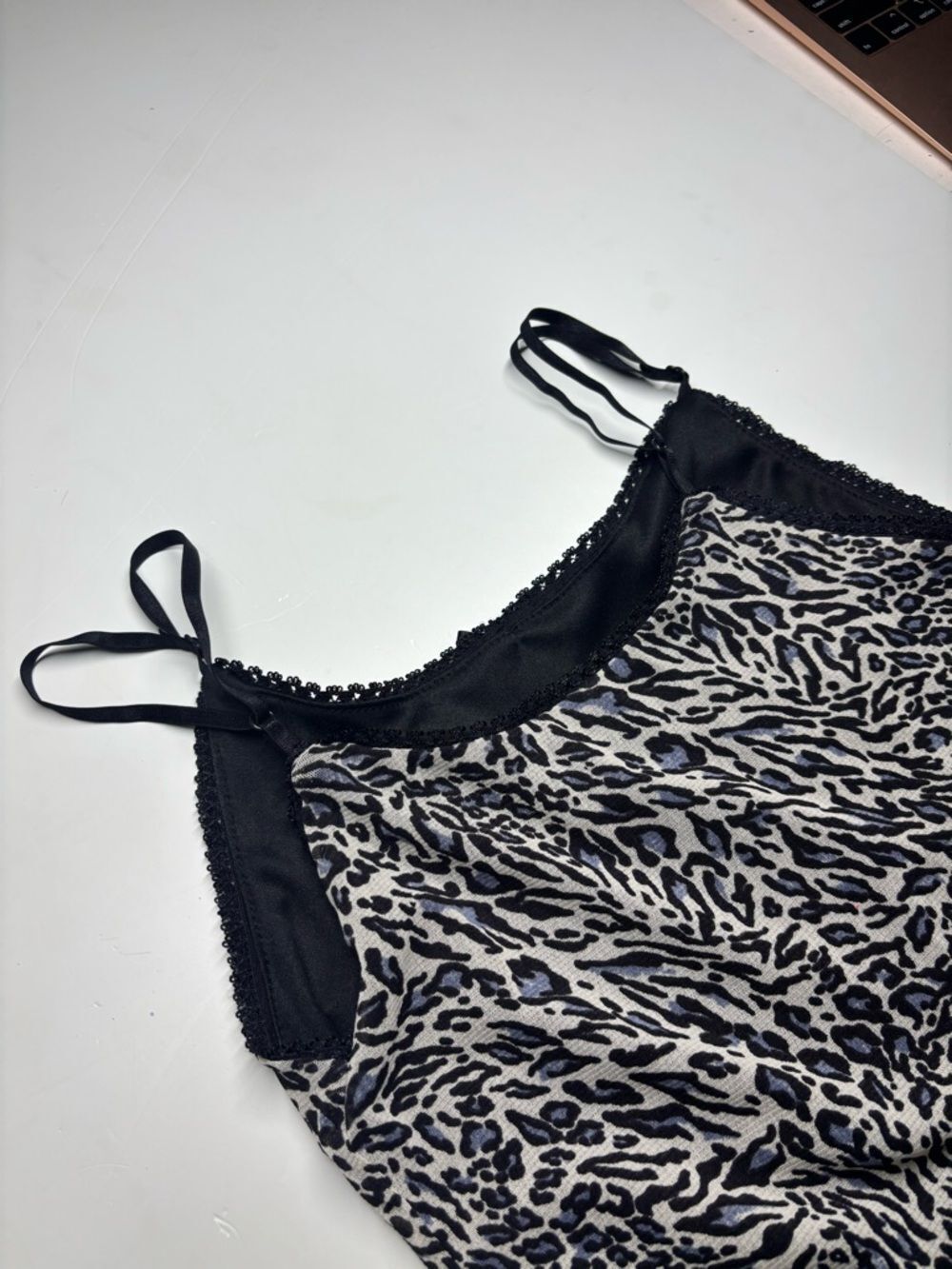 Urban Renewal Leopard Print Mini Slip Dress Size M - Picture 6 of 7